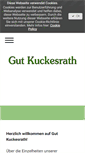 Mobile Screenshot of gutkuckesrath.de